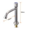 Easy Installation Cold Basin Tap Stainless Steel Faucet