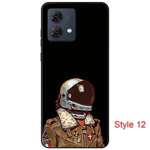 Pentru Motorola Moto G84 Husă MotoG84 Husă neagră din spate 6,5 inci Husă antișoc Moale Bara de protecție anti-alunecare Tpu Durabilă Protecție completă