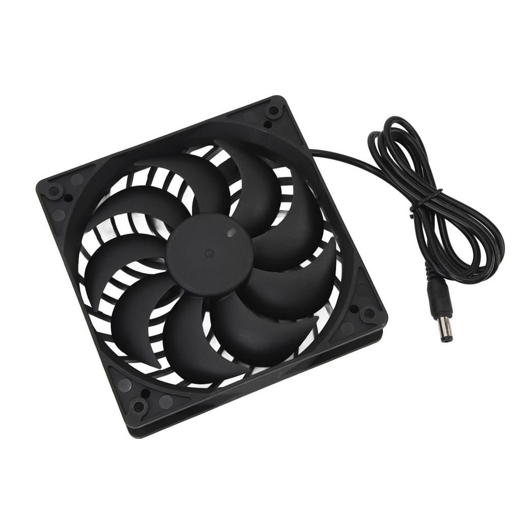 Solar Panel Fan 10W Exhaust Fan Dual Layer Metal Shell Coated Panel Long Cable Vent Fan for Greenhouse Coops RVs Pet House