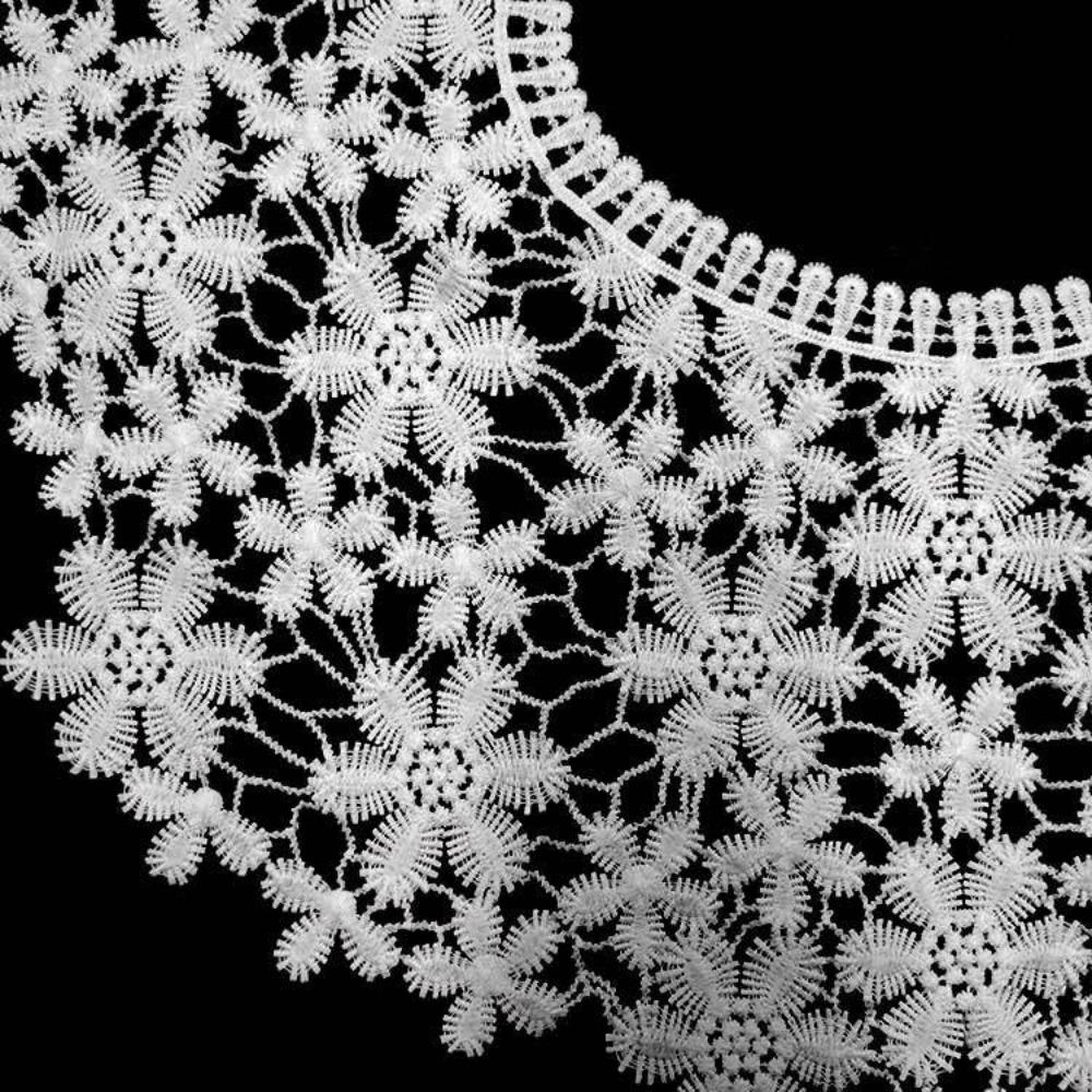 Fashion Lace Neckline Lace Fabric Fake Neckline Collar Creative Shawl Vest  Decorative Accessory