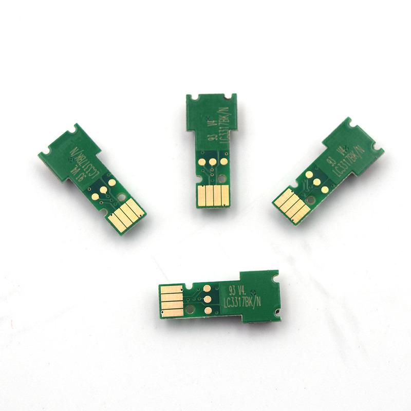 Customized LC3011 LC3013 LC3017 LC3019 LC3029 Cartridge Ink Chip For Brother MFC-J5830 J6535 J5930 J6935 J5330 J6530 Printers