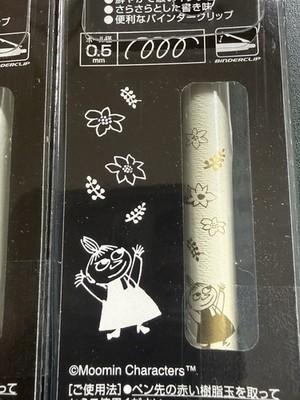 Moomin Part 2 x ZEBRA SARASA Grand Knock Gel Ink ballpoint pen Limited Set 4