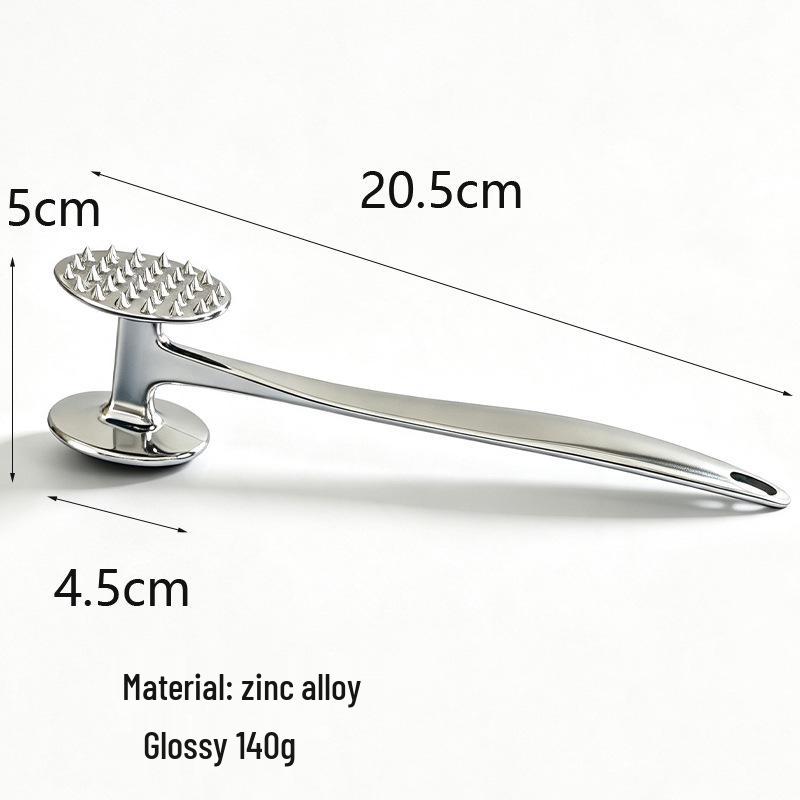 Double-Sided Kitchen Meat Tenderizer & Steak Hammer