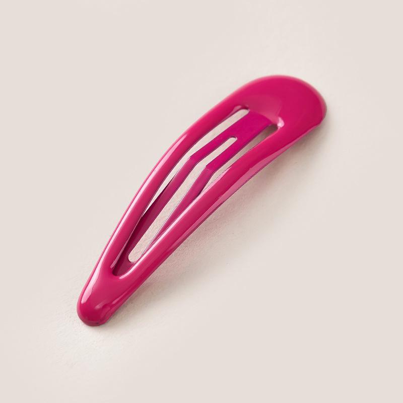 HyunA Style Water Drop Korean Hair Clips - Epoxy Resin Painted BB Hair Accessories