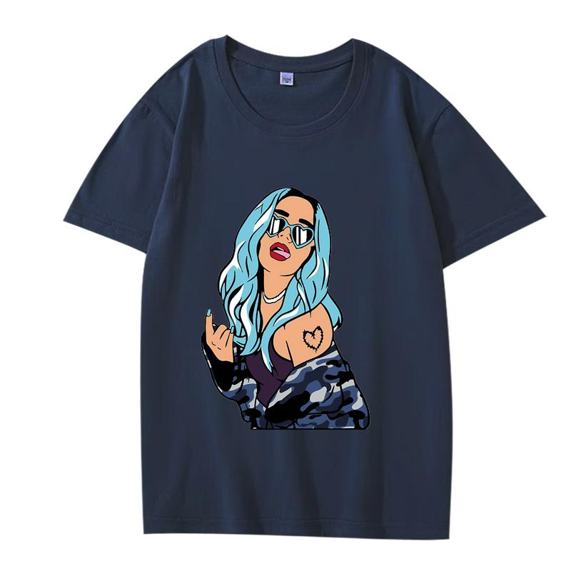 Karol G Essential Graphic T Shirts 2025 Men Women Oversized 100% Cotton Fashion Streetwear Short Sleeve Summer Print Unisex Tops