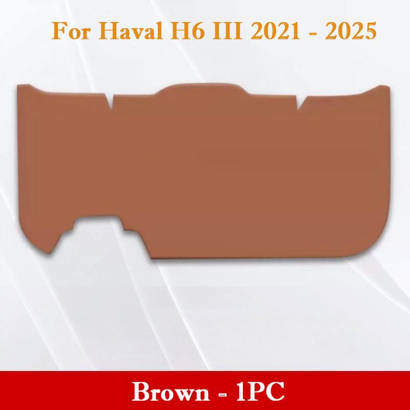 For Haval H6 H6S Car Trunk Door Anti Kick Pad Tailgate PU Leather Anti Dirt Protective Mat Interior Cargo Liner Auto Accessories