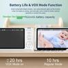 5-Inch HD Baby & Elderly Monitor with Two-Way Voice