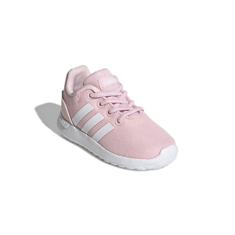 Adidas Neo Lite Racer Cln 2.0 Comfortable Durable Low-Top Walking Shoes Baby Shoes Pink GZ7754