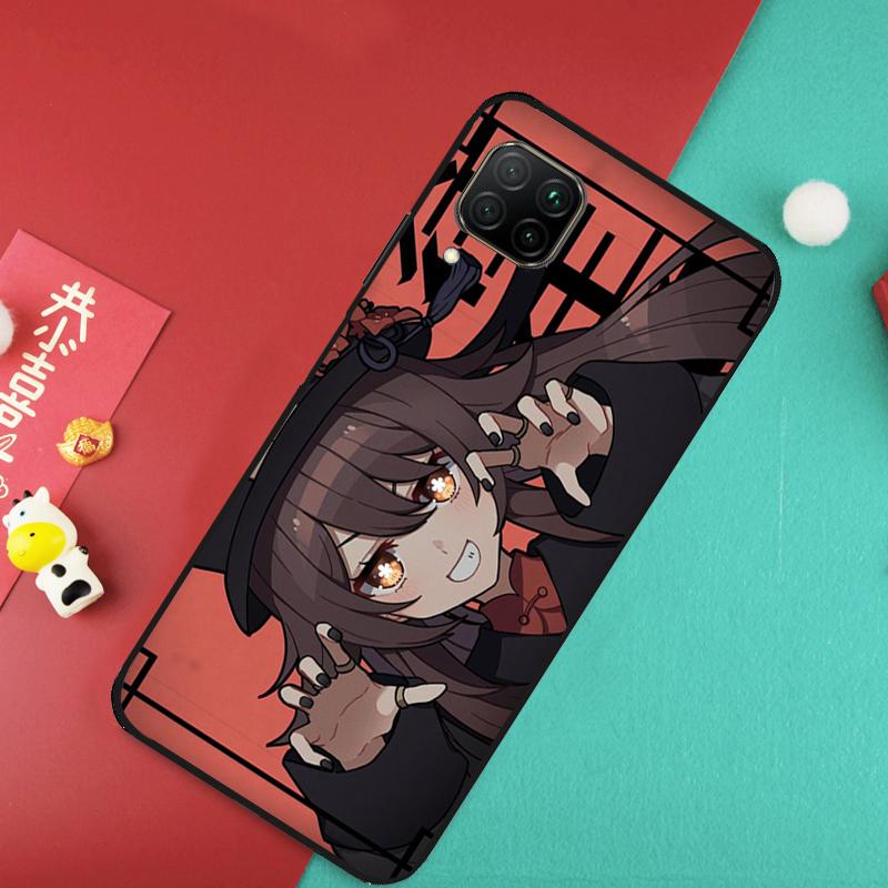 Genshin Impact Zhongli Hutao For Huawei Nova 9 10 SE 11 Pro 7i 8i 11i 12i Y73 Y72 Y61 Y91 Y90 Y70 Y60 P30 P40 Lite Case