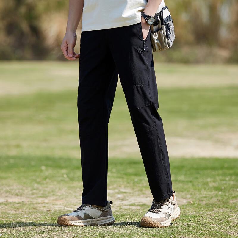 Jeep Men's Spring/Autumn Quick-Dry Casual Cargo Pants