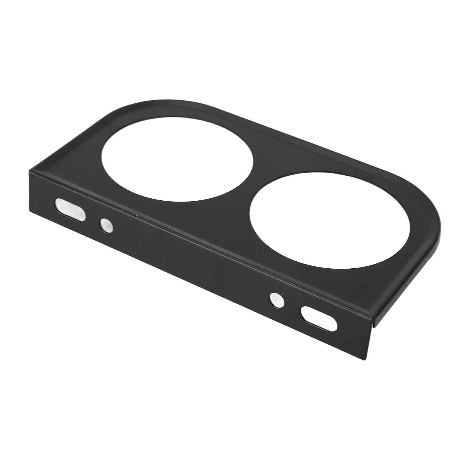 2 Hole Gauge Panel Gauge 2‑1Celsius16 Inch 52MM   Metal Car Meter Mount Instrument Panel