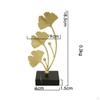 Sculpture Statue with Base Metal Decoration Home Desktop Decorations