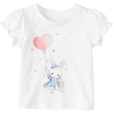 Dave & Bella Girls' Short Sleeve Cotton T-Shirt