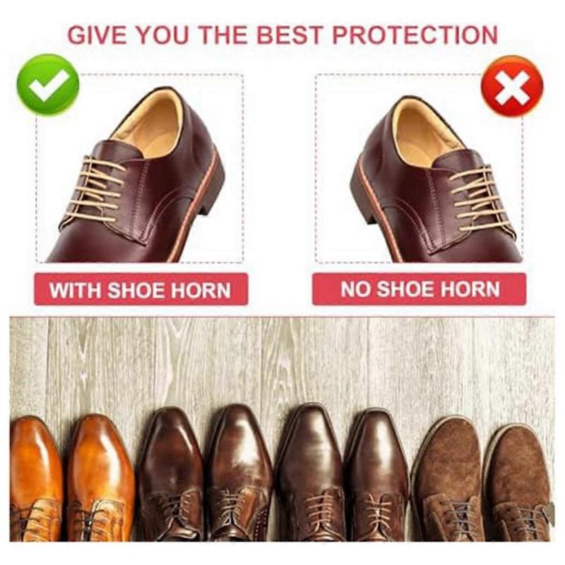 Shoehorn 25 cm Short Handle with Hanging Hole for Men, Women, People