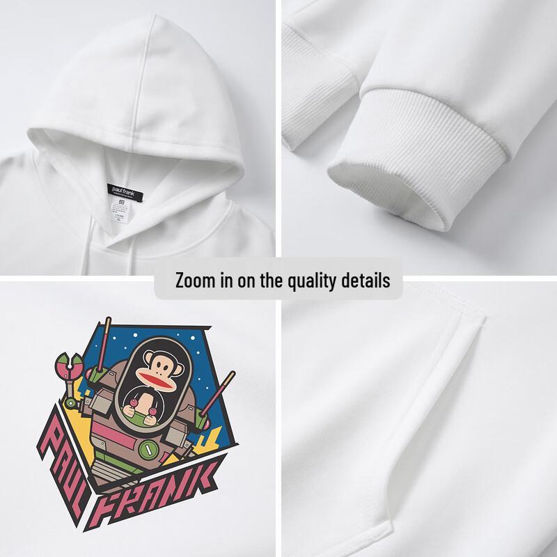 paul frank Herren Casual Kapuzensweatshirt