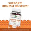 Nature's Way Kids' Bone & Muscle Growth Wildberry Gummies for Ages 2+, 60 Count