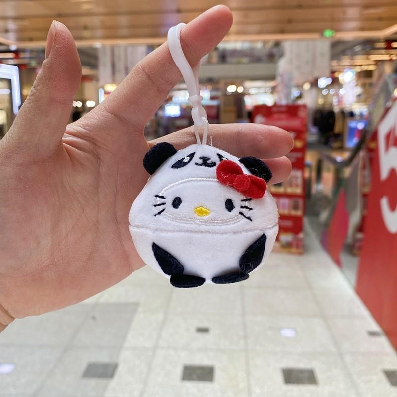 Hello Kitty Plush Keychain With Metal Clasp And Gift For Collectors