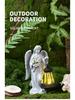 European Angel Solar Lantern Outdoor Garden Light Ornament