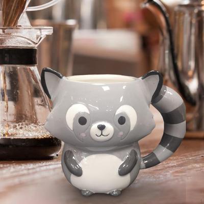 Ceramic Coffee Mug Adorable Tea Cup Novelty Milk Juice Morning Animal Porcelain