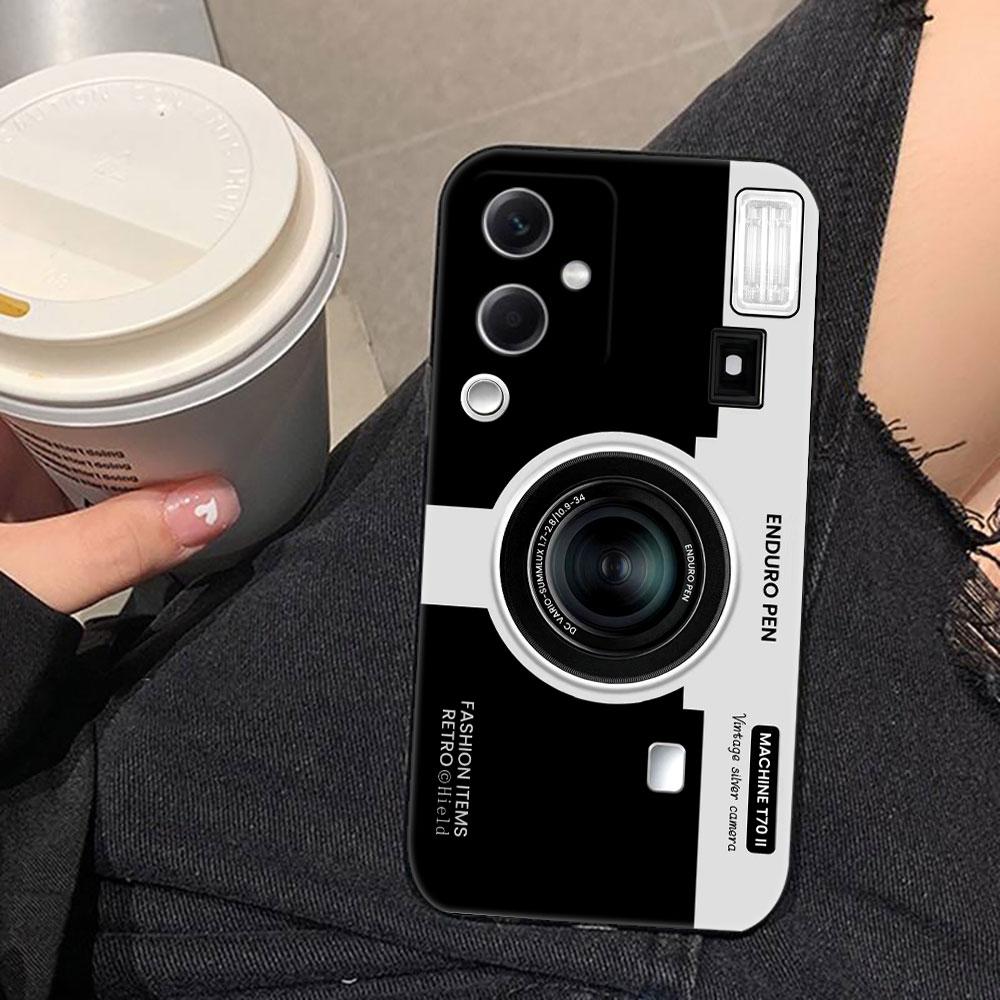 Retro Cassette Tape Camera Phone Case For Redmi Note 15 14 13 12 12S 11 11T 11S 10 9T 9 Pro TPU Case Funda DIY Shell Capa Cover