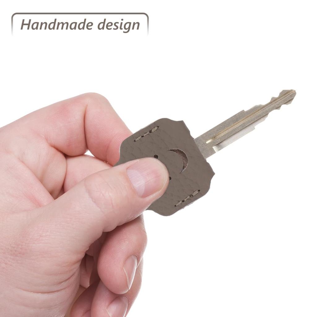 LIFKOME Key Head Cover, Convenient Key Cover, Cute Car Key Case, Key Identifier Cap,