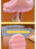 Boys' and Girls' Cozy Winter Slippers - Thick-Sole, Non-Slip, Plush Velvet, Indoor Warmth