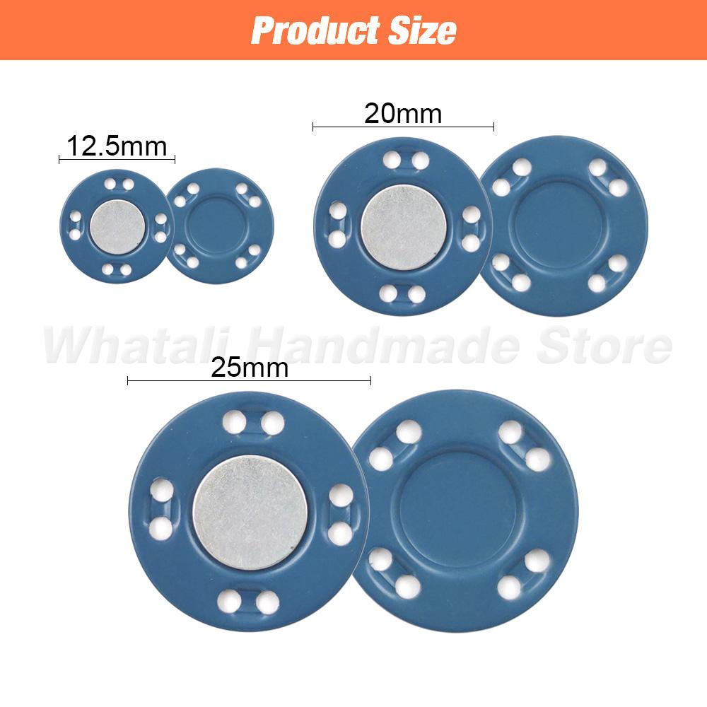 5 Perechi Haine Magnetice Nasturi Magnetici Invizibili Accesorii de Cusut Pentru Jachetă Palton Cardigan Geantă Handmade Diy Cusut Snap
