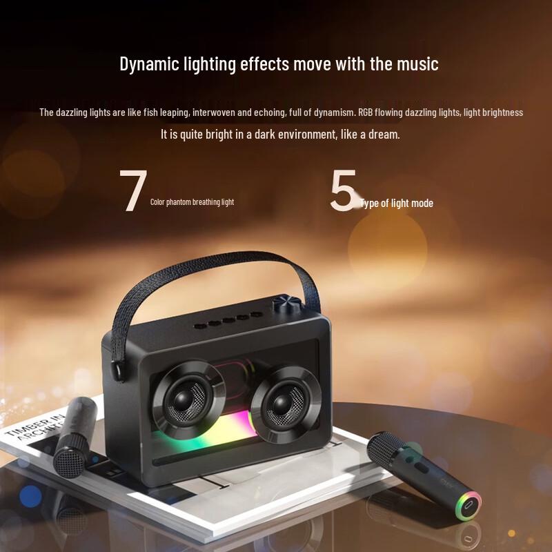Soaiy SH06 Portable K-Song Speaker (CN version)