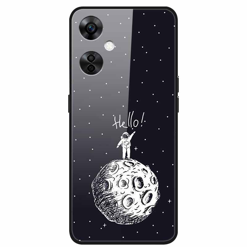 For One Plus Nord CE 3 Lite 5G Case N30 Tempered Glass Hard Back Cover for Oneplus Nord CE3 Lite N 30 Cases Bumper 3lite CE3Lite