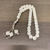 Kristall Gebetsperlen Quasten Handarmband Islamisch 33 Perlen Rosenkranz Armband Religiöser Schmuck Geschenk für Männer Frauen
