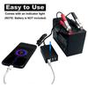 12V/24V na 5V 4-portová USB nabíjačka USB nabíjačka multiportová USB nabíjačka s klipom na batériu pre iné smartfóny a tablety