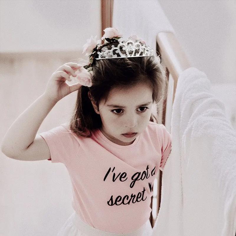 1PC Crystal Exquisite Rhinestone Children Girls Jewelry Gifts Hair Accessories Wedding Tiaras Queen Princess Crown Women Headband