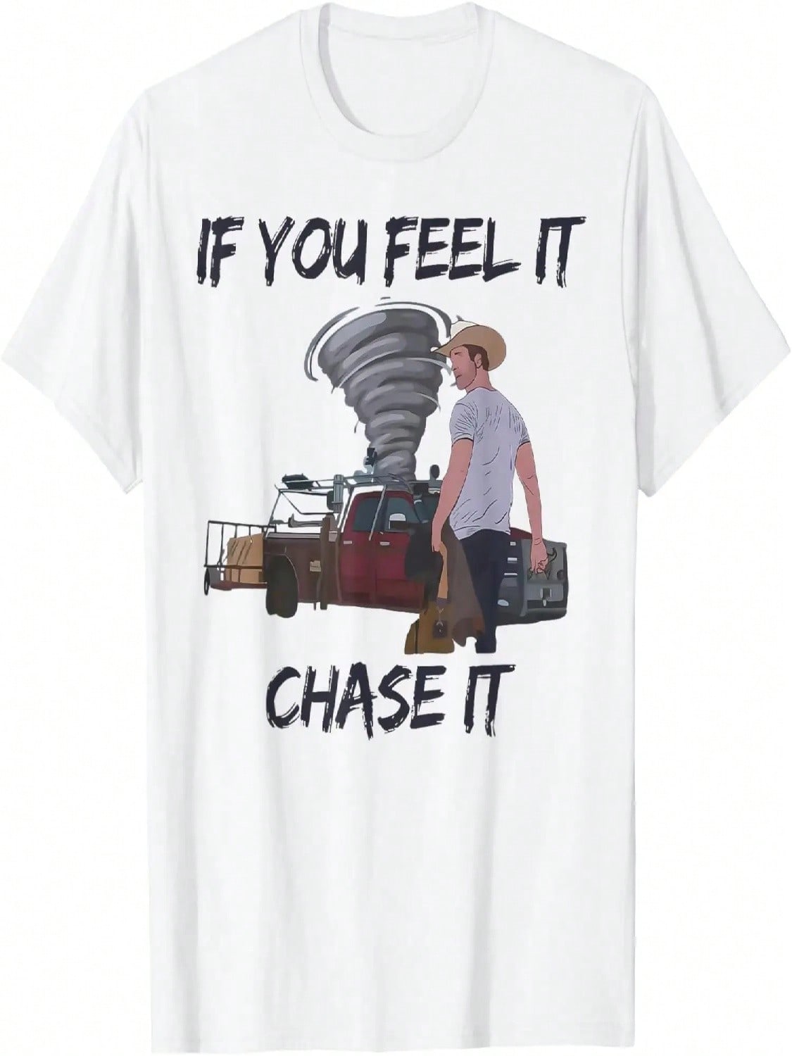 If You Feel It Chase It Tornado T-Shirt S разноцветный
