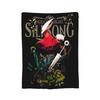 Hollow Knights Silksongs Hornet Blanket Fleece Print Multi-function Lightweight Thin Throw Blankets for Home Car Bedspread
