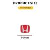 5pcs/10Pcs Car Emblem Remote Key Stickers Badge For Honda Civic Fit Jazz Accord CRV HRV City Odyssey Passport Pilot Vezel