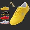Fitness Tai Chi Shoes Soft Soled Kung Fu Performance Training Shoes Canvas Karate Martial Arts Shoes SPORTS Taekwondo Cloth Shoe