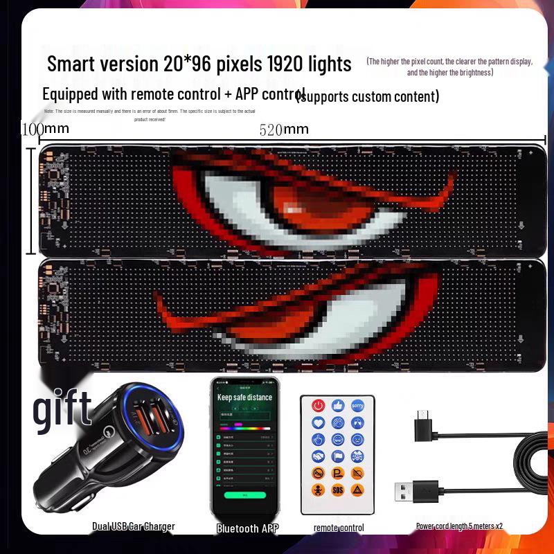LED Flexible Display: Full-Color Intelligent Sticker for Trucks, Trailers & Heavy Vehicles