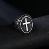 Ring retro punk ring gold-plated color-preserving ring ring
