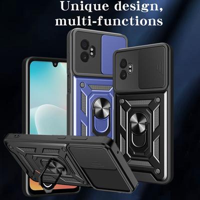 Armor Kickstand Hülle Für Samsung Galaxy Xcover 7 Pro Xcover7 Hülle Linsenschutz Mit Ring Magnetischer Halter Coque Fundas Capa