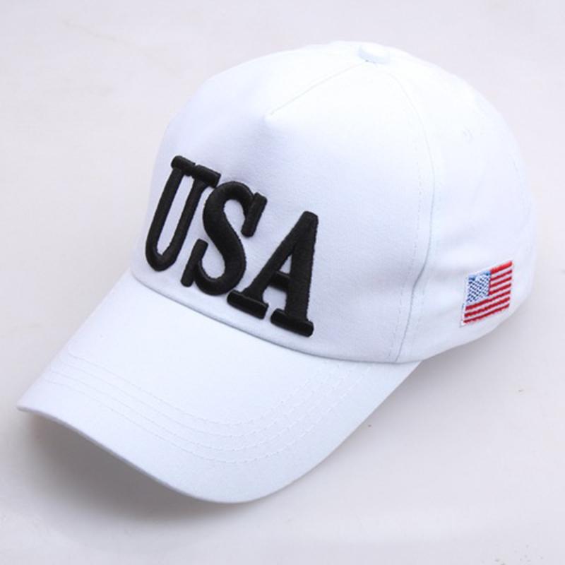 USA flag embroidered baseball caps, men's and women's outdoor sports event casual baseball caps, casual and fashionable