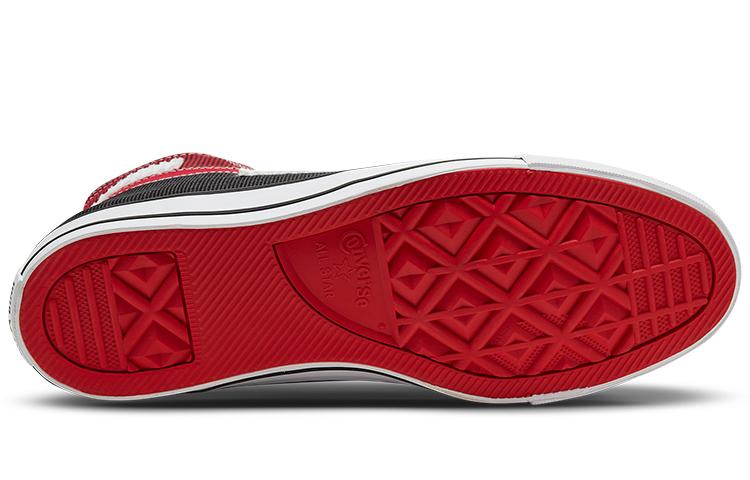 Herren Sneaker Converse Chuck Taylor All Star High 'Patchwork - University Red'