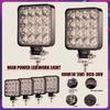 48w/126w Truck Off-road Suv Car Headlights Night Driving Lights Fog Lights 12v/9-30v Led Work Lights Square Spotlights/floodligh