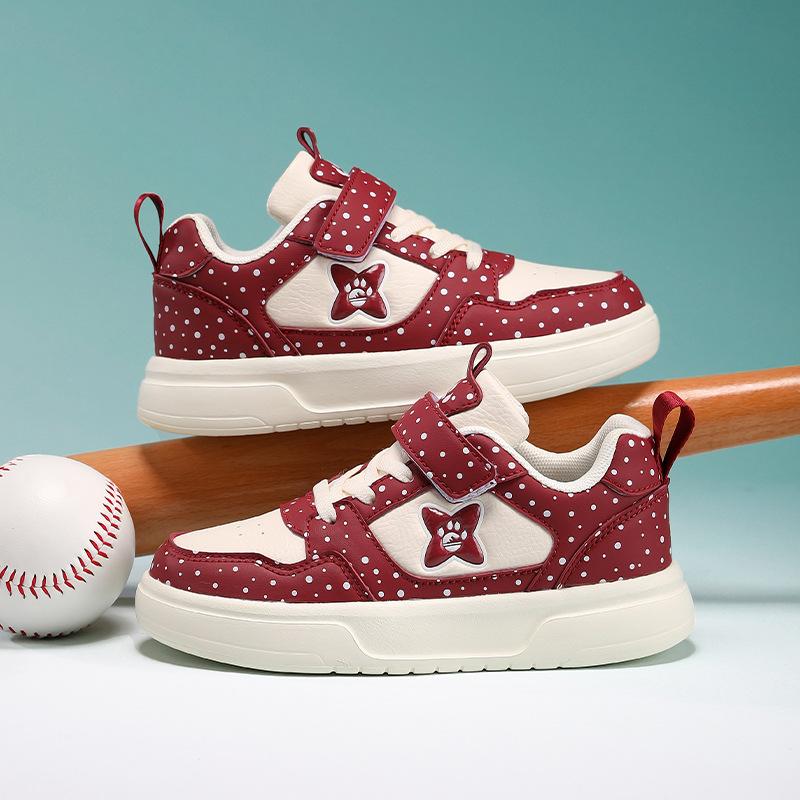 Girls board shoes 2025 spring and autumn new leather waterproof children's casual shoes boys school versatile sports shoes