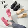 Platform rain shoes women's adult fashion rain boots waterproof low-top water shoes women's cute non-slip soft sole