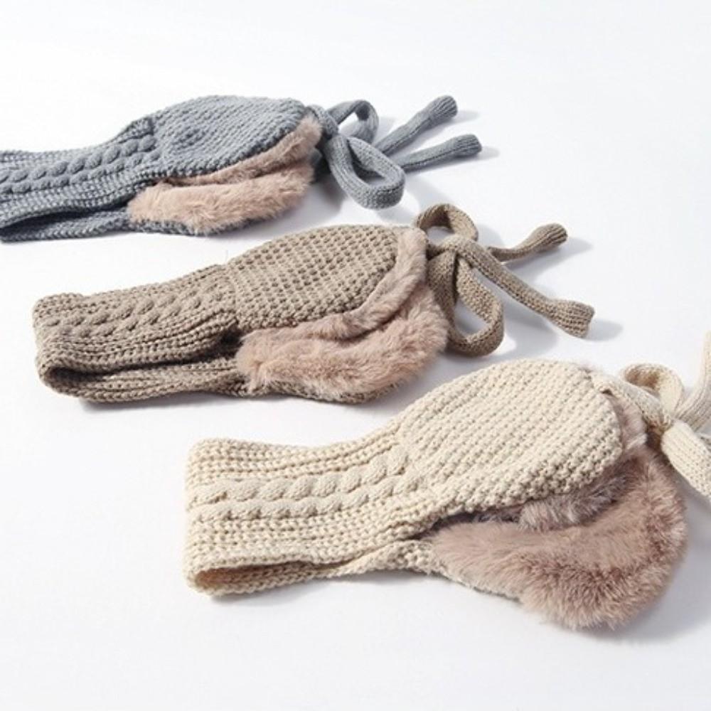 Headband Plush Ear Cover Foldable Outdoor Anti-cold Earflap Winter Thickened Earmuffs  Daily