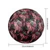 1pc Pink Leopard Jungle Theme Soccer Ball Football, Size 5, Lightweight PVC, Outdoor Training Soccer Ball,Sports Gift t61410