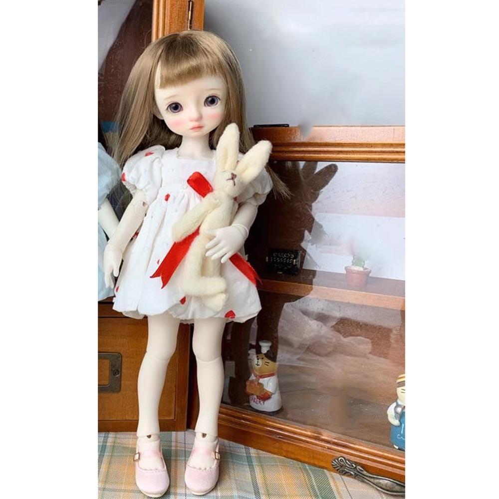 

Handmade Cloud Puff Skirt Fashion Dolls Princess Dress для ляльок 1/6 BJD 30 см 5