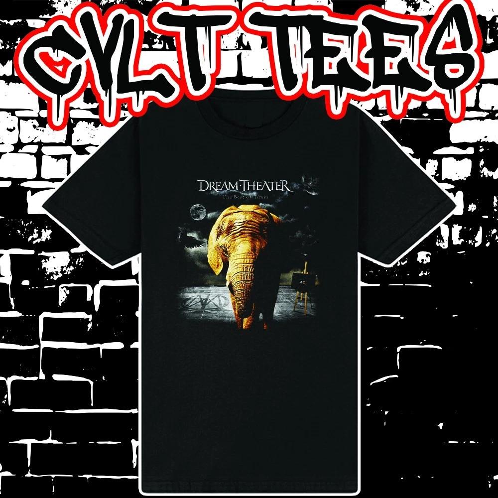 Men s and Women s T-shirts Dream Theater The Best Of Times style Band Tee ~ 100% Cotton M