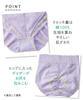 Nissen Shapewear Cotton Blend Supports the Stomach and Lace Smoky Size 3L Women's 3-in-1 Girdle, Stretch, Hips, Deep-Length Panties, 4-Pack, Color,