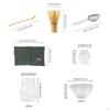 7x Ceremonial Matcha Tea Set Ceremony Accessories Sifter and Teaspoon Traditional for